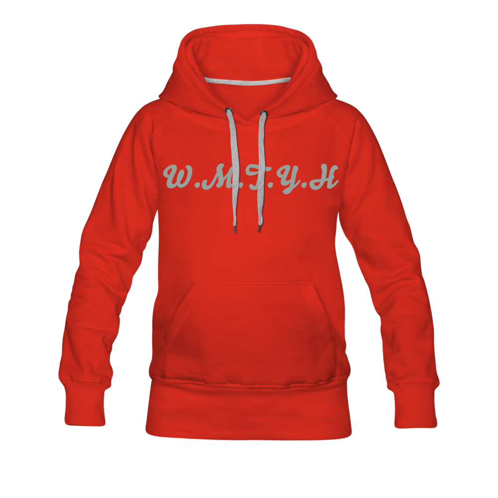 Women’s Wealthy Soul Premium Hoodie - red