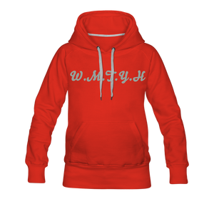 Women’s Wealthy Soul Premium Hoodie - red