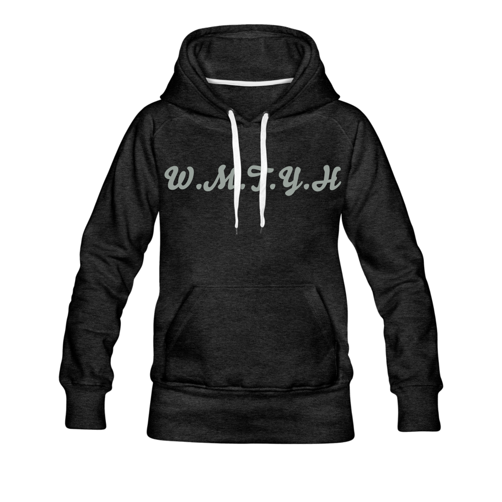 Women’s Wealthy Soul Premium Hoodie - charcoal gray