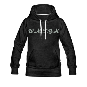 Women’s Wealthy Soul Premium Hoodie - charcoal gray