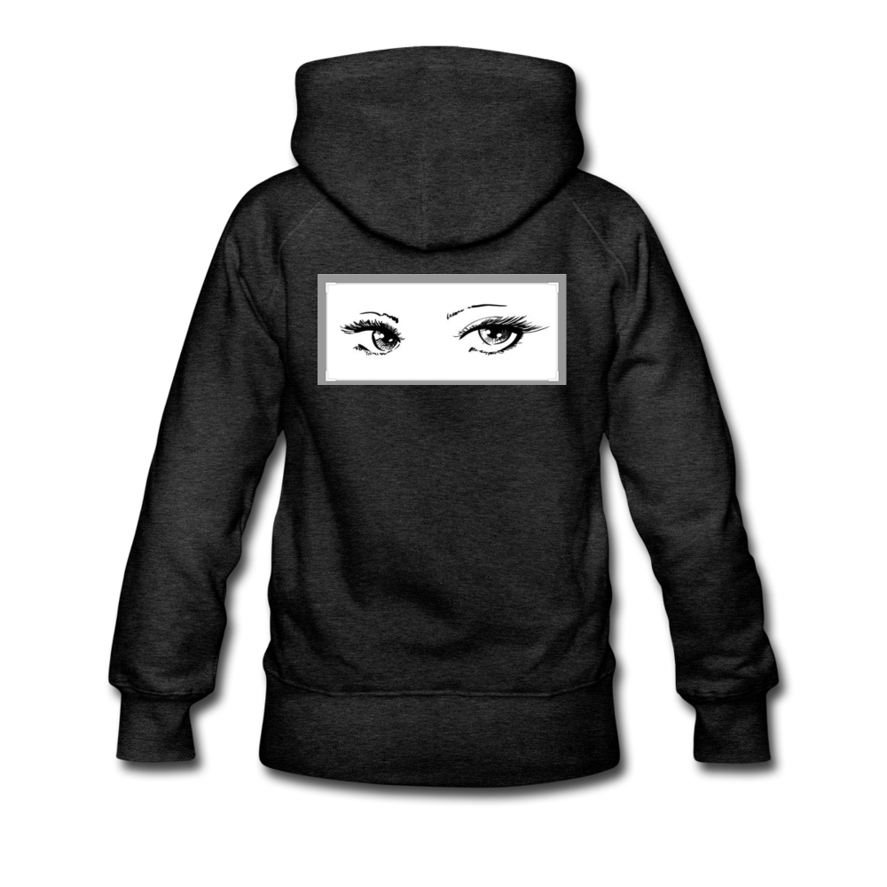 Women’s Wealthy Soul Premium Hoodie - charcoal gray