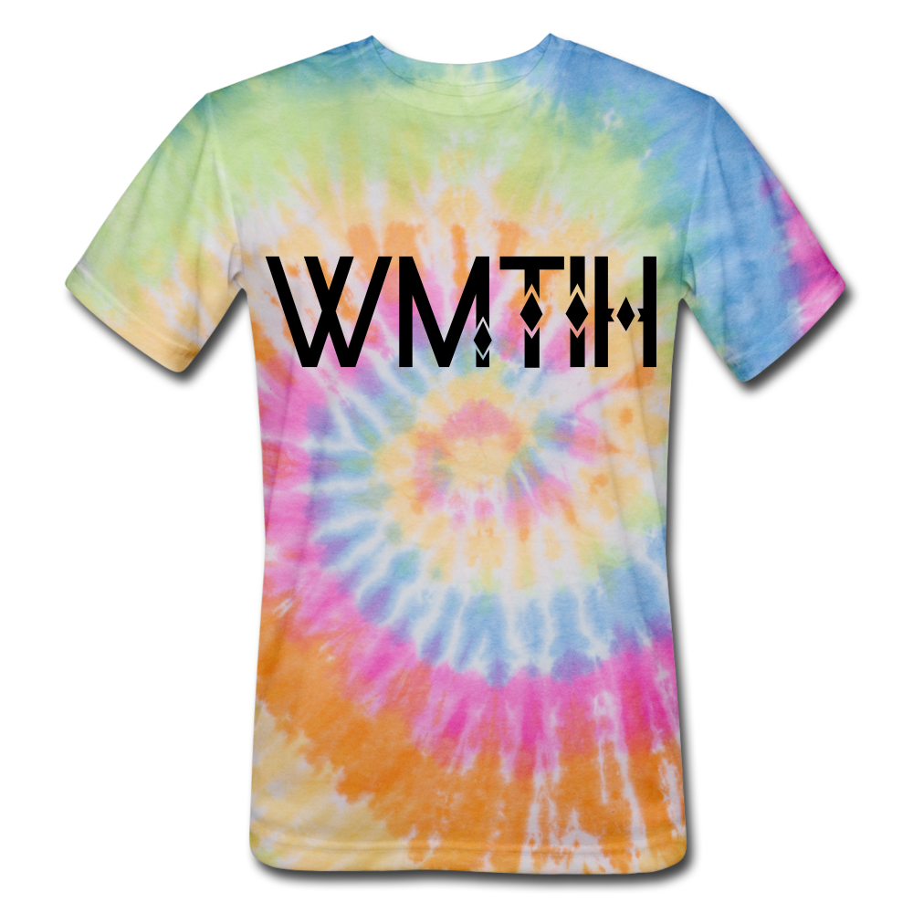 Unisex Tie Dye Wealthy Soul T-Shirt - rainbow