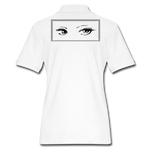 Women's Pique Polo Shirt - white