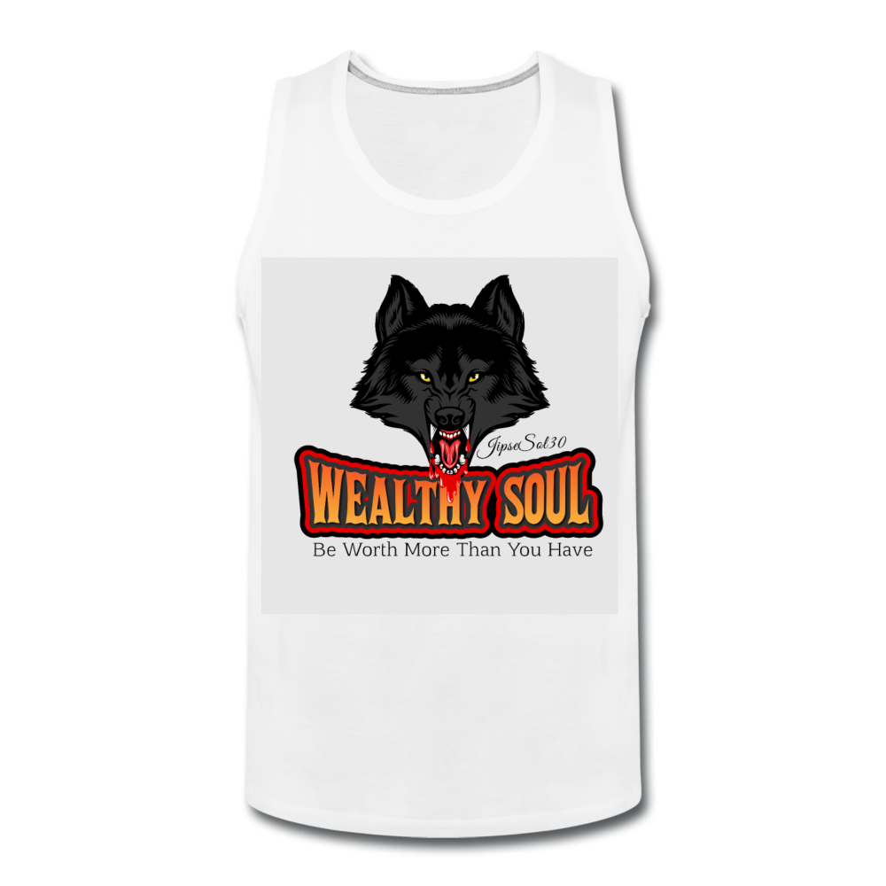 Men’s Premium Tank - white