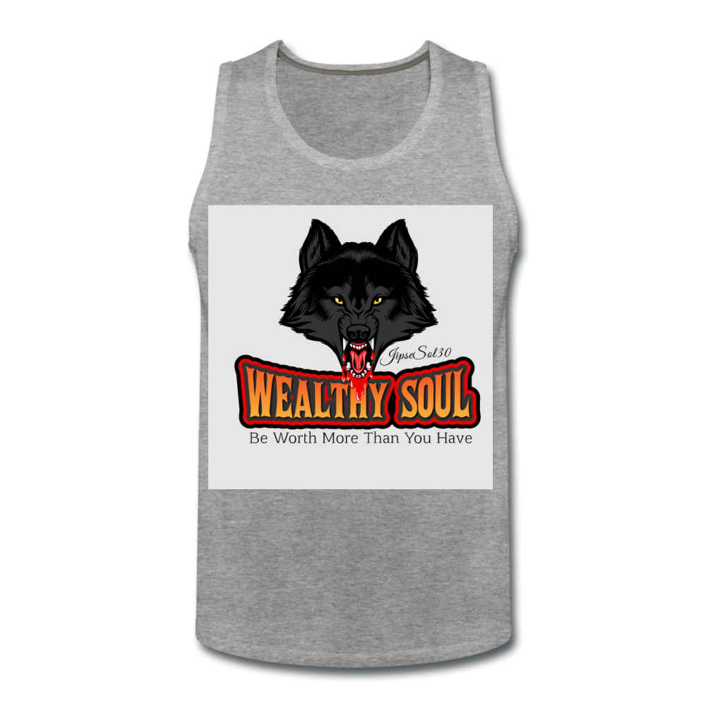 Men’s Premium Tank - heather gray