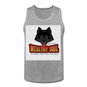 Men’s Premium Tank - heather gray