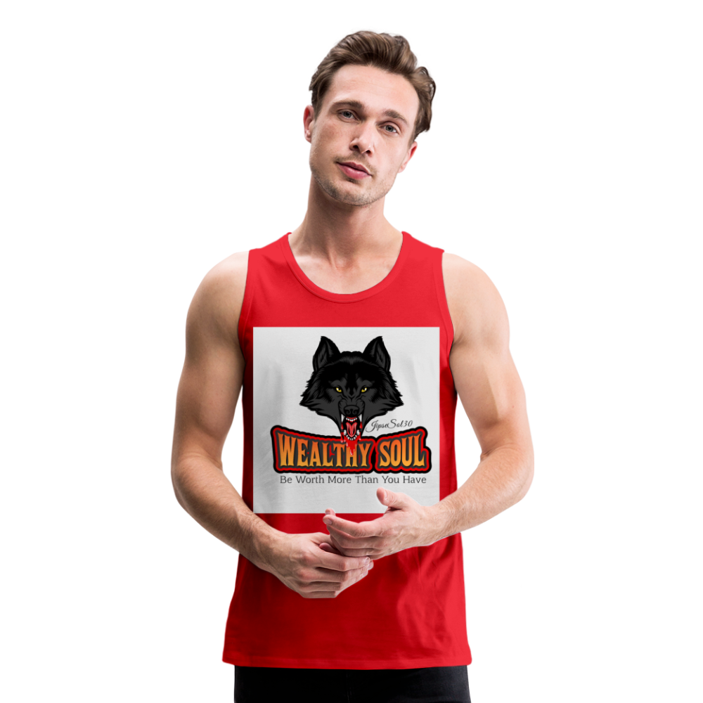 Men’s Premium Tank - red