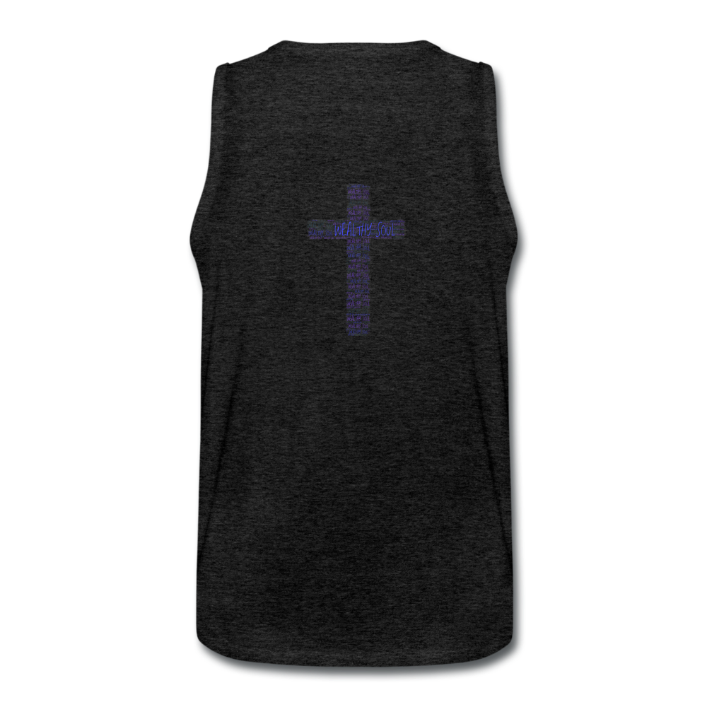 Men’s Premium Tank - charcoal gray