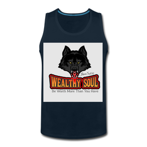 Men’s Premium Tank - deep navy