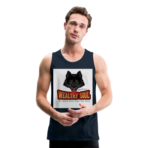 Men’s Premium Tank - deep navy