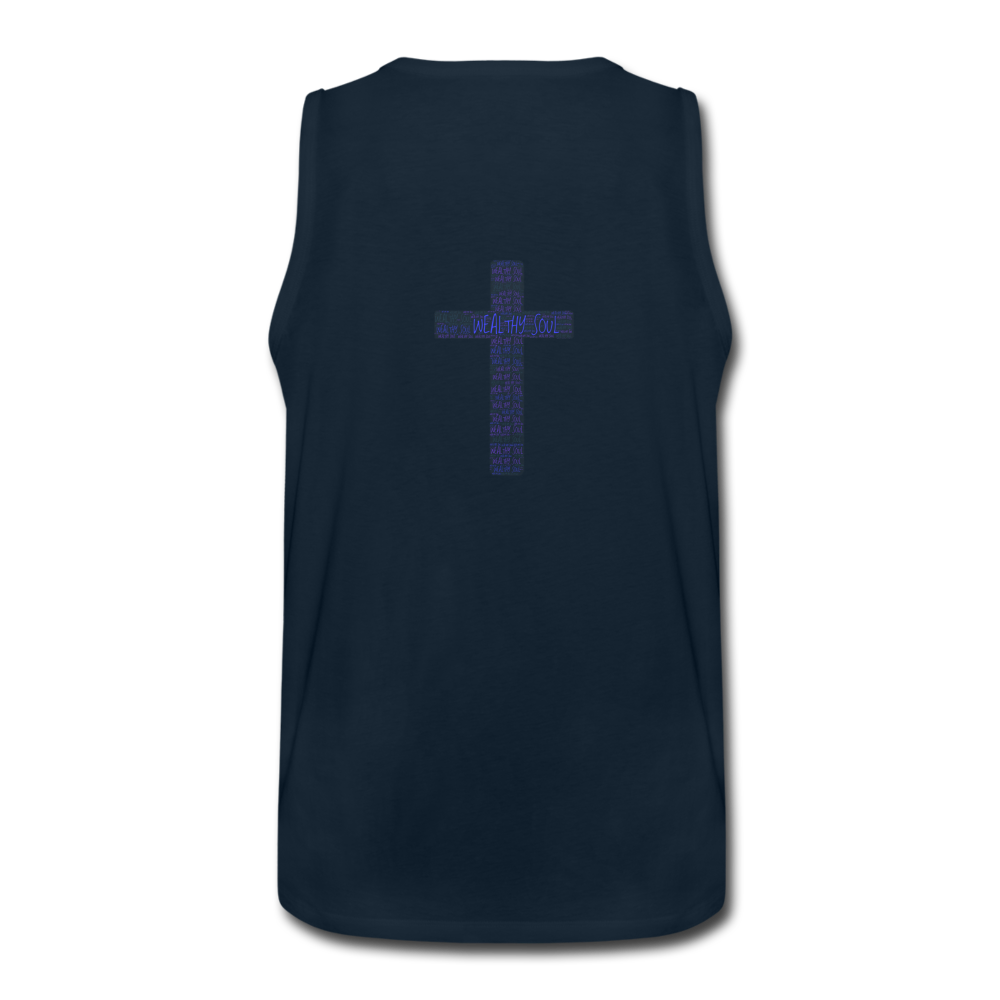 Men’s Premium Tank - deep navy