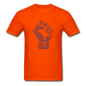 Men's Love Me More T-Shirt - orange