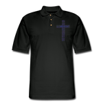 Men's Pique Polo Shirt - black