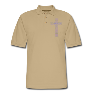 Men's Pique Polo Shirt - beige