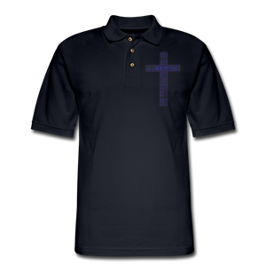 Men's Pique Polo Shirt - midnight navy