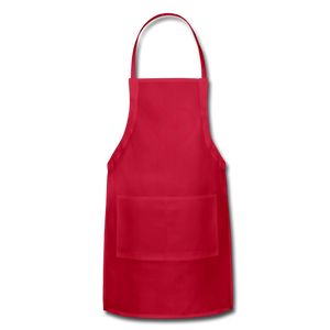 Wealthy Soul Heart Adjustable Apron - red