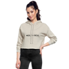 Women's WealthySoul Cropped Hoodie - dust