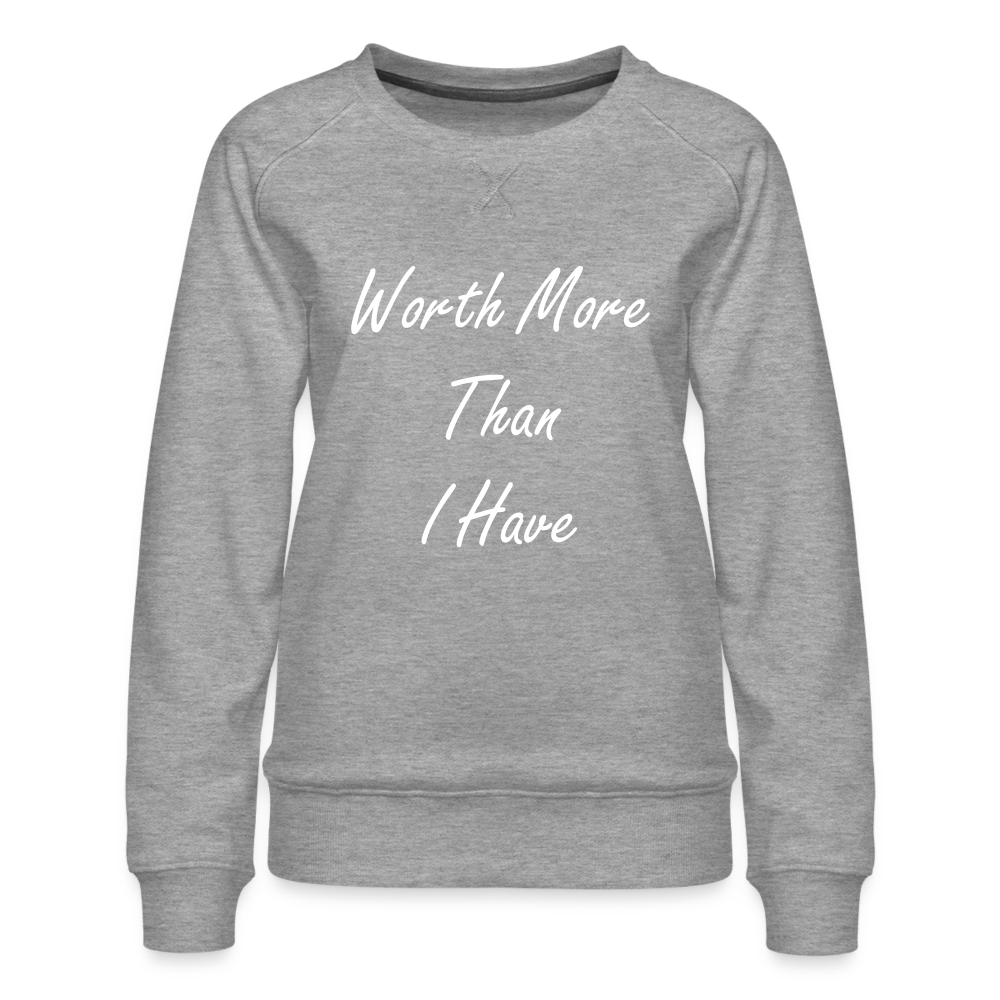 Women’s Premium Sweatshirt - heather grey