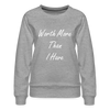 Women’s Premium Sweatshirt - heather grey