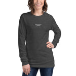 Unisex Wealthy Soul (Worth More Than You Have) Long Sleeve Tee