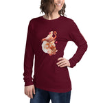 Wealthy Soul Flamingo Unisex Long Sleeve Tee