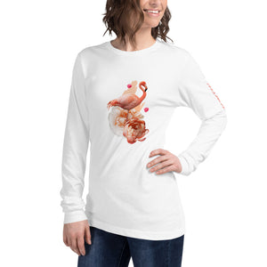 Wealthy Soul Flamingo Unisex Long Sleeve Tee